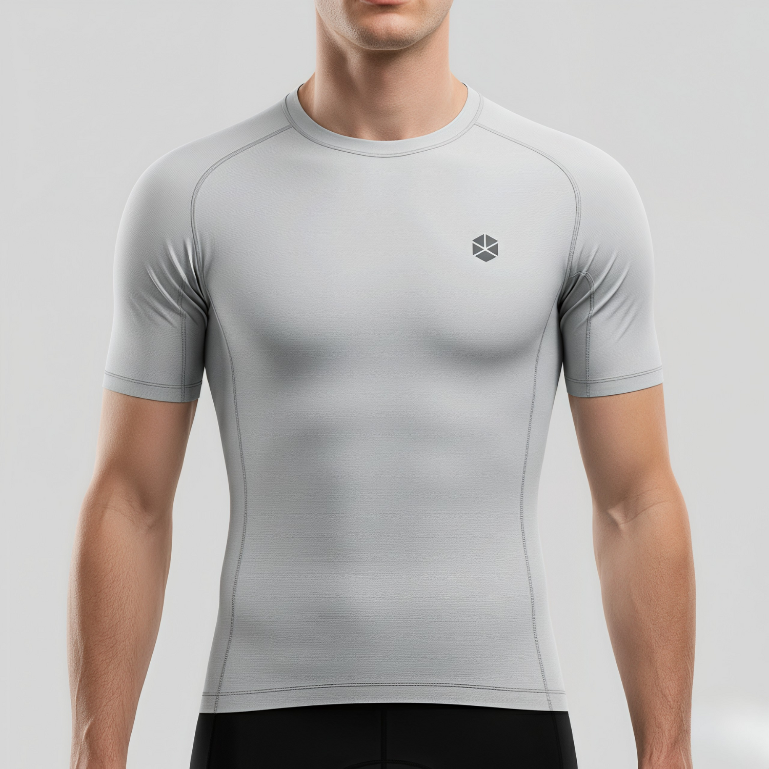 Performance Base Layer Jersey | 70D Cooling Compression Shirt - Model