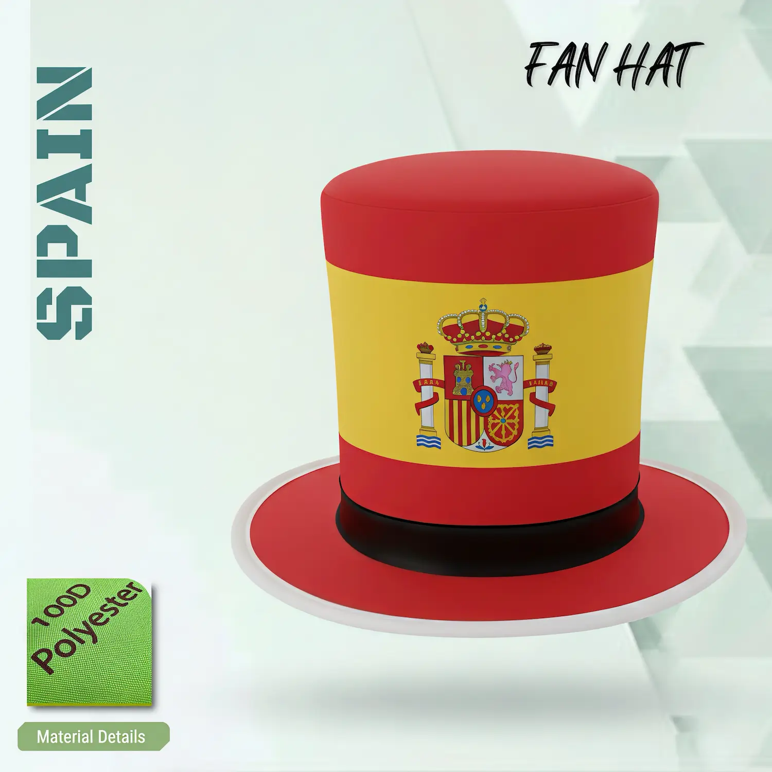 Canada Maple Leaf Sublimation Fan Hat-SKU: NPS-WCP-FAN-003