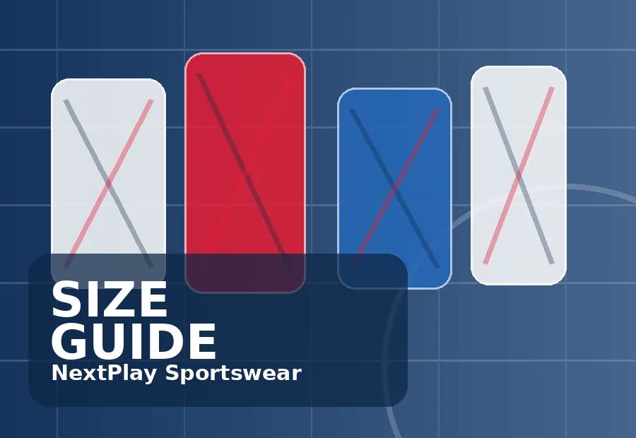 Athletic apparel prepared for sizing